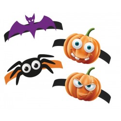 Κορδέλα Halloween Χάρτινη (4 τεμ)