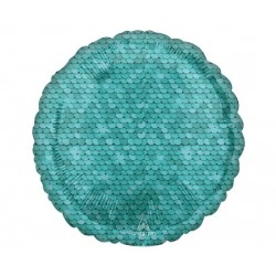 Μπαλόνι Foil 18" Ocean Blue Sequins