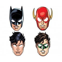 Μάσκες Justice League Party / 8 τεμ