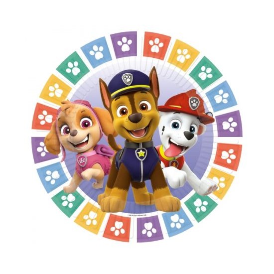 Πιάτα Μικρά Paw Patrol New /8 τεμ Πιάτα Μικρά Paw Patrol New /8 τεμ