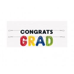 Γιρλάντα γράμματα Congrats Grad 