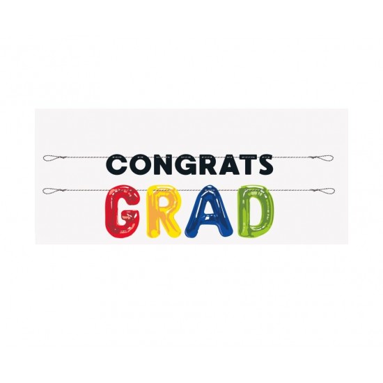 Γιρλάντα γράμματα Congrats Grad Γιρλάντα γράμματα Congrats Grad
