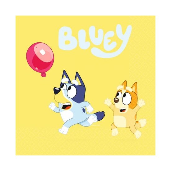 Χαρτοπετσέτες Μεγάλες Bluey / 16 τεμ Χαρτοπετσέτες Μεγάλες Bluey / 16 τεμ