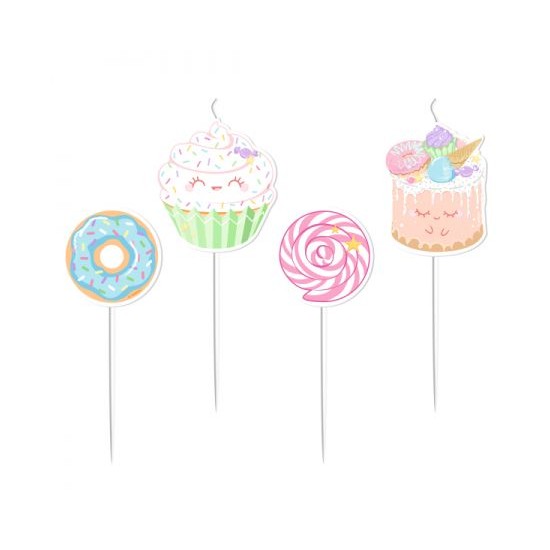Κεριά Crazy Cake / 4 τεμ Κεριά Crazy Cake / 4 τεμ
