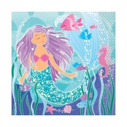 Χαρτοπετσέτες Μεγάλες Be a Mermaid /20 τεμ