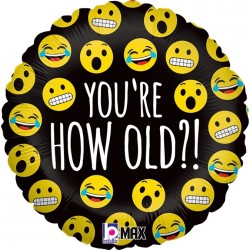 Μπαλόνι Foil 18” Emoji How Old?