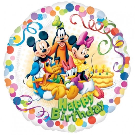 Μπαλόνι Foil 17″ Γενεθλίων Mickey & Friends Party Μπαλόνι Foil 17″ Γενεθλίων Mickey & Friends Party