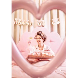 Γιρλάντα Bachelor “Bride to Be” με μονόπετρα 2.5 m
