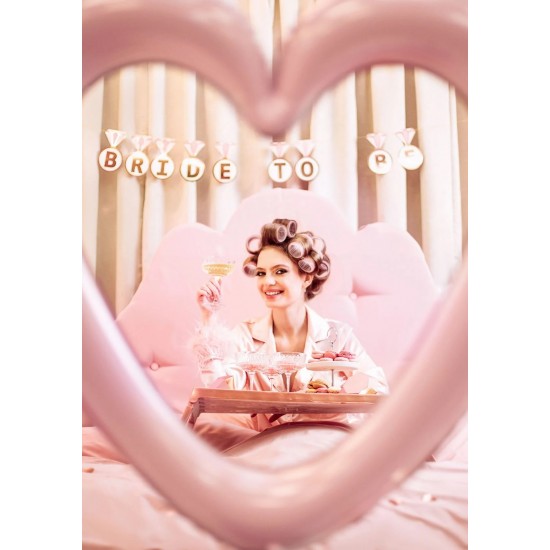 Γιρλάντα Bachelor “Bride to Be” με μονόπετρα 2.5 m Γιρλάντα Bachelor “Bride to Be” με μονόπετρα 2.5 m