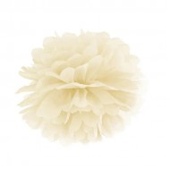 Pom Pom Χάρτινο Μπεζ - 35cm