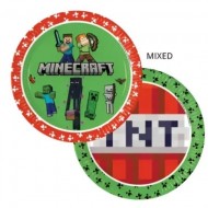 Πιάτα Μεγάλα Minecraft TNT (8 τεμ)