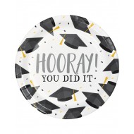Πιάτα Mικρά Xάρτινα Graduation Fun Hooray 
