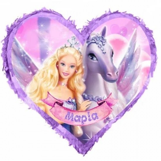 Πινιάτα Καρδιά Barbie Πινιάτα Καρδιά Barbie