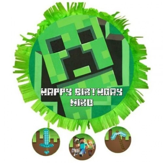 Πινιάτα Minecraft Πινιάτα Minecraft