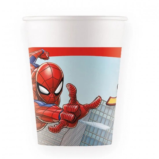 Ποτήρια Spiderman – Crime Fighter (8 τεμ) Ποτήρια Spiderman – Crime Fighter (8 τεμ)