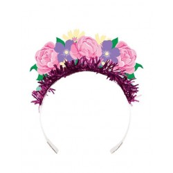 Τιάρες Με Λουλούδια "Floral " 4τεμ