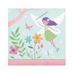 Xαρτοπετσέτες Mικρές Fairy Forest (16 Tεμάχια)