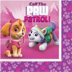Χαρτοπετσέτες Μεγάλες Paw Patrol κορίτσι (20 τεμ)