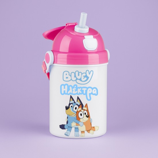 Παιδικό Παγούρι – Bluey Ροζ 400ml Παιδικό Παγούρι – Bluey Ροζ 400ml