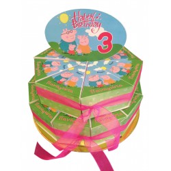 Χάρτινη Τούρτα Peppa Pig