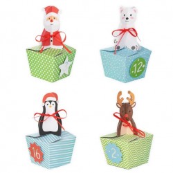 Ημερολόγιο Advent Calendar – Christmas boxes (24 τεμ)