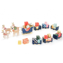 Advent Calendar – Έλκηθρο του Άι Βασίλη (34 τεμ)
