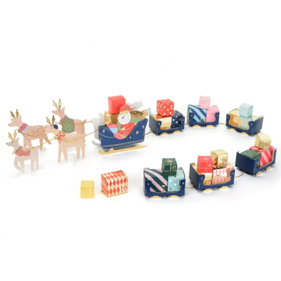 Advent Calendar – Έλκηθρο του Άι Βασίλη (34 τεμ) Advent Calendar – Έλκηθρο του Άι Βασίλη (34 τεμ)