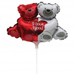 Junior Shape Μπαλόνι Αρκουδάκια I Love you