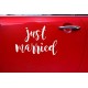 Just Married Αυτοκόλλητο Just Married Αυτοκόλλητο