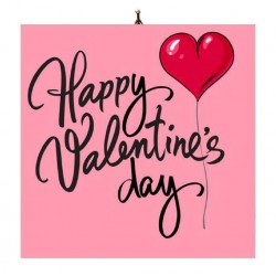 Καδράκι Διακοσμητικό “Valentine’s Day”