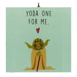 Καδράκι Διακοσμητικό Βαλεντίνου “Love Yoda”