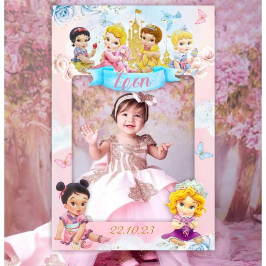Κάδρο Photobooth Baby Πριγκίπισσες Κάδρο Photobooth Baby Πριγκίπισσες