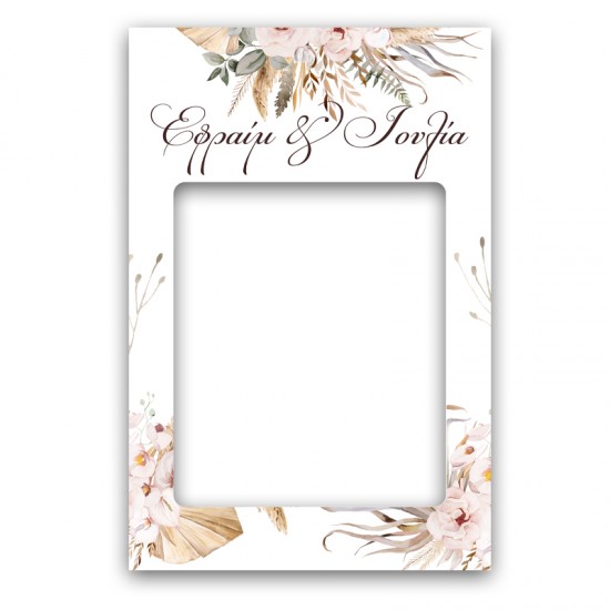 Κάδρο Photo Booth Γάμου – Boho Κάδρο Photo Booth Γάμου – Boho