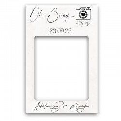 Κάδρο Photo Booth Γάμου – Snap