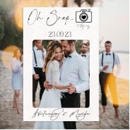 Κάδρο Photo Booth Γάμου – Snap