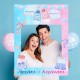 Κάδρο Photobooth Gender Reveal Κάδρο Photobooth Gender Reveal