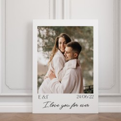 Καμβάς για Ζευγάρι – Forever Polaroid