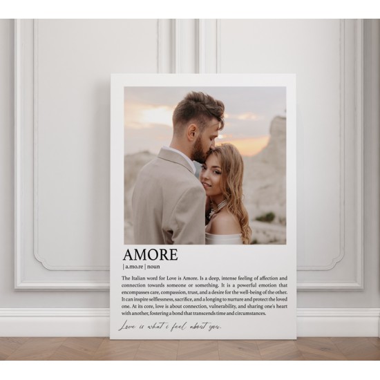 Καμβάς για Ζευγάρι – Amore
