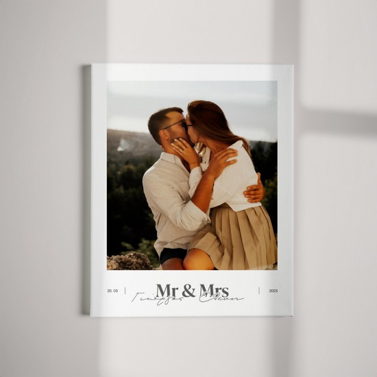 Καμβάς για Ζευγάρι – Mr & Mrs