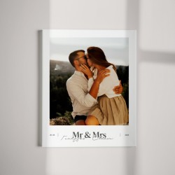 Καμβάς για Ζευγάρι – Mr & Mrs