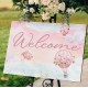 Καμβάς Βάπτισης Welcome – Αερόστατο Κορίτσι Καμβάς Βάπτισης Welcome – Αερόστατο Κορίτσι