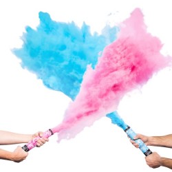 Κανονάκι Με Σκόνη Για Gender Reveal Με Εφέ Καπνού