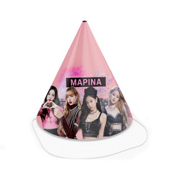 Καπελάκια πάρτυ Blackpink (8 τεμ) Καπελάκια πάρτυ Blackpink (8 τεμ)