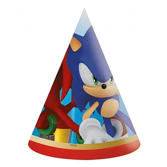 Καπελάκια Sonic (6 τεμ) Καπελάκια Sonic (6 τεμ)