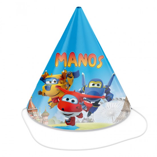 Καπελάκια Super Wings (8 τεμ)