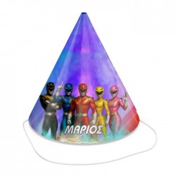 Καπελάκι Power Rangers (8 τεμ)