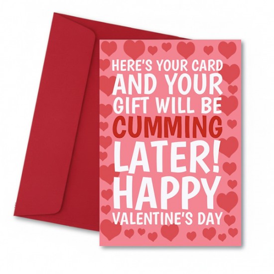 Κάρτα αγάπης cuming later