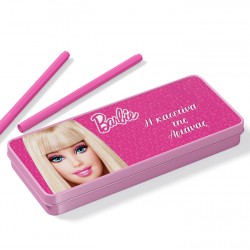 Κασετίνα με όνομα – Barbie
