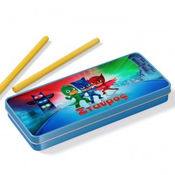 Κασετίνα με όνομα – Pj Masks