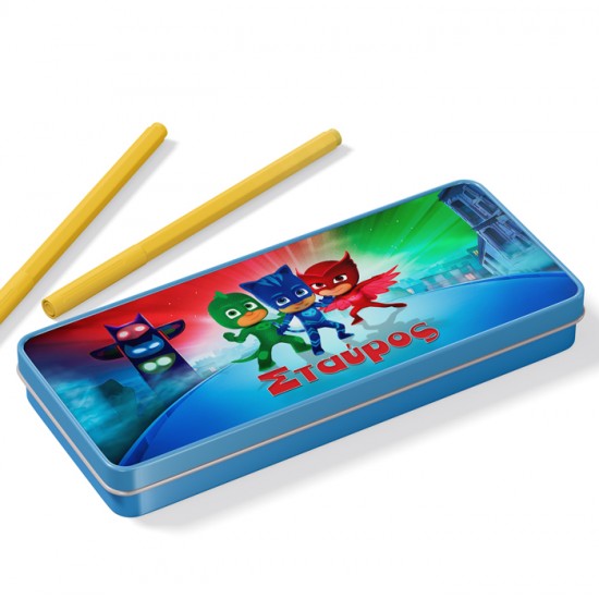 Κασετίνα με όνομα – Pj Masks Κασετίνα με όνομα – Pj Masks